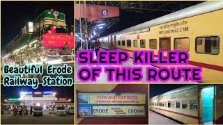 🚂YERCAUD EXPRESS TRAVEL VLOG Erode to Chennai  Sleep Killer  Naveen Kumar [upl. by Ahsienauq]