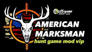 AMERICAN MARKSMAN GAME SIMULASI BERBURU  OFLIEN GAME MOD VIP [upl. by Atteynek]