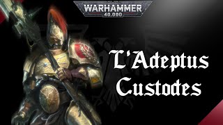 WARHAMMER 40K  V2 LAdeptus Custodes [upl. by Vitalis753]