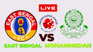 EAST BENGAL VS MOHAMMEDAN LIVE  ISL 202425 MATCH  FULL MATCH TODAY  EFOOTBALL SIMULATION [upl. by Enrichetta]