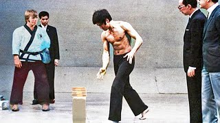 Bruce Lee  If It Wasnt Filmed You Would Never Believe It RemasteredColorized 4K [upl. by Tryck]