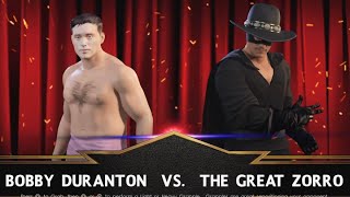 December 8 1961  Wrestling in Paris  Great Zorro vs Robert Duranton [upl. by Hachmin]