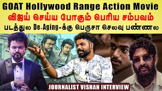 Goat trailer review  Goat movie secrets  Trailer reaction  vijay DeAging Vishan Interview [upl. by Ahaelam]