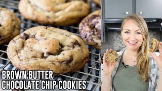 How to Make Brown Butter Chocolate Chip Cookies [upl. by Zeiger]