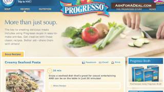 Progresso Soup Coupons [upl. by Buxton]