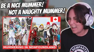 Mummering in Newfoundland  Australian Reacts  AussieTash [upl. by Tuckie567]