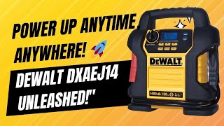 DEWALT DXAEJ14 The Ultimate Portable Power Station Jump Starter with 1400 Peak Amps [upl. by Leland]