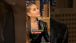 Ariana Grande and Jimmy Fallon have a Wholesome Moment Shorts [upl. by Aikat15]