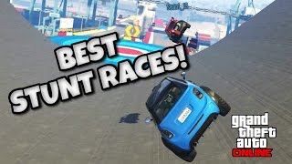 GTA 5  The Best Competitive quotCunning Stuntsquot Races GTA 5 DLC [upl. by Nefets93]