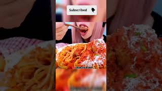 ASMR SPAGHETTIasmr eating asmrsounds eatingsounds eattingsounds food mukbang [upl. by Seppala605]