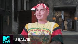 J Balvin Talks Beyoncé Hopping On Mi Gente Remix  MTV News [upl. by Margette]