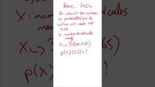 Bac  Calculer une probabilité avec une inégalité  Loi Binomiale 9c [upl. by Kipton]