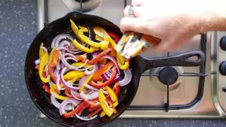 Sizzling Shrimp Fajitas Recipe [upl. by Reahard556]