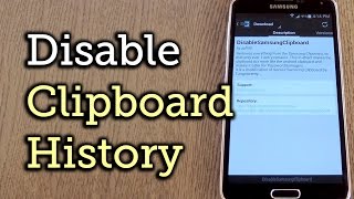 Secure Your Samsung Device by Removing the Clipboard History HowTo [upl. by Ofelia39]