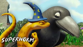 The Lizard Has A Plan To Capture Superworm GruffaloWorld Compilation [upl. by Ecadnarb703]