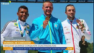 Isaquias Queiroz conquista duas medalhas no Mundial de Canoagem [upl. by Meng3]