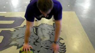 Medball Scap Pushup [upl. by Pantin]