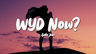 Sadie Jean  WYD Now Lyrics [upl. by Wehttan]