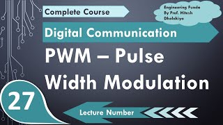 PWM  Pulse Width Modulation Basics Circuit Working amp Waveforms Explained [upl. by Sumahs602]