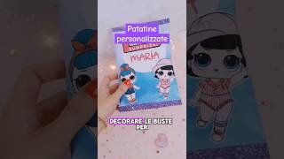 Buste di patatine personalizzate diy handmade partykit tutorial [upl. by Manoff413]