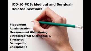 ICD10PCS Medical and SurgicalRelated Sections [upl. by Aelhsa]