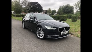 Volvo V90 20 T4 Momentum Plus Auto Euro 6 ss 5dr PETROL ESTATE ULEZ LOW MILEAGE [upl. by Anihtyc797]