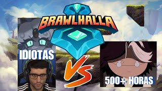 Botei 2 idiotas CONTRA MIM no BRAWLHALLA [upl. by Anuahsar]