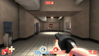 Team Fortress 2 GamePlay Capture the flag playing as scout [upl. by Nwahsak]