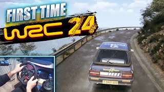 Beginner Trying WRC 2024 for the FIRST TIME [upl. by Dominic]