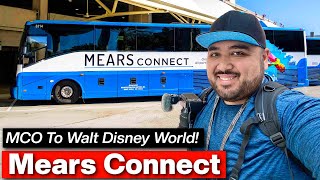 Beginners Guide To Taking Mears Connect To Walt Disney World From Orlando International Airport [upl. by Assena]