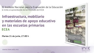 Infraestructura mobiliario y materiales de apoyo educativo en las escuelas primarias ECEA [upl. by Ro659]