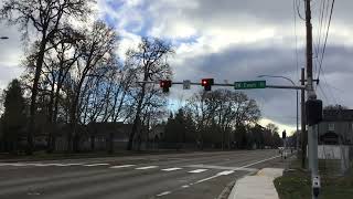 Hawk Beacon Pedestrian Signal Southside [upl. by Ellienad821]