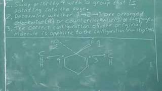 Organic chemistry R and S naming 11 [upl. by Fronniah454]