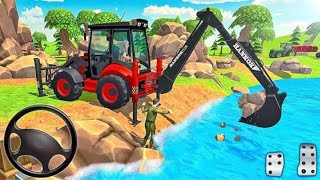 JCB 3DX BACKHOE LOADER BUS SIMULATOR INDONESIA DRIVING LIVE STREAM [upl. by Yseulte]