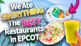 We’ve Eaten at EVERY EPCOT Restaurant and These Are the BEST [upl. by Kristoffer]