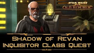 SWTOR Shadow of Revan  Inquisitor Class Mission [upl. by Dyanne684]