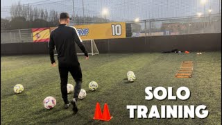 A evening individual training session  how to train solo like a pro [upl. by Neih]