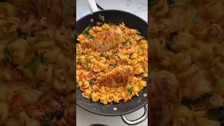 How to make Sun Dried Tomato Chicken Pasta 🍝 Shorts [upl. by Lebasi]