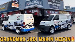 GANTI VELG MOBIL BIAR HEDON‼️GRANDMAX BUAT BUNGKUS CEWEK BAJU MERAH [upl. by Reuben]