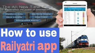 How to find train live running status  Railyatri official app [upl. by Gnav463]