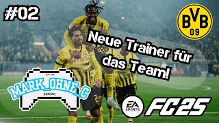 EAFC25  Lets Play Karrieremodus  Folge 02  Neue Trainer für das Team ⚽️ PS5 4K 60FPS [upl. by Pax268]