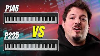 Yamaha P145 vs Yamaha P225  Comparativa en Español [upl. by Svetlana]