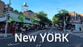 4k  NYC DRIVING FROM MASPETH TO SUNNYSIDE QUEENS NY JUNE 2024 [upl. by Aoht]