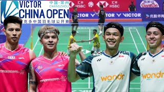 AlfianArdianto INA VS OngTeo MAS  Quarterfinal Badminton China Open 2024 [upl. by Mahan]