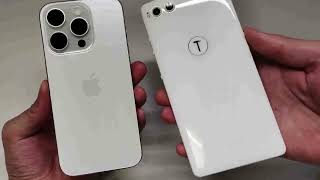 iPhone 15 Pro white unboxing [upl. by Diehl176]