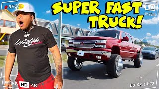 SQUATTED TRUCK Turbocharged 60 Silverado 800 Hp  Super fast lifted truck Stage 3 Cam [upl. by Hennie]