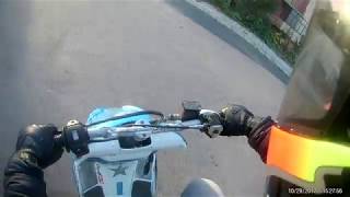 Malaguti F12 77cc MHR TEAM Gopro test [upl. by Sileas]