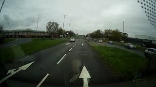 Swindon bad driving Audi driver struggles with traffic lights [upl. by Hsina]