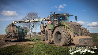 AUS STOTZ MV wird GANZENMÜLLER AGRAR  FENDT 1050 Vario  Osters amp Voß Zubringer  Samson PG II 36m [upl. by Zetroc]