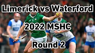 Limerick vs Waterford 2022 Munster Senior Hurling Championship Round 2 Robin [upl. by Avla]